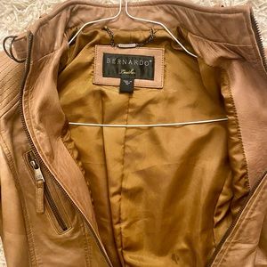 Bernardo real leather jacket